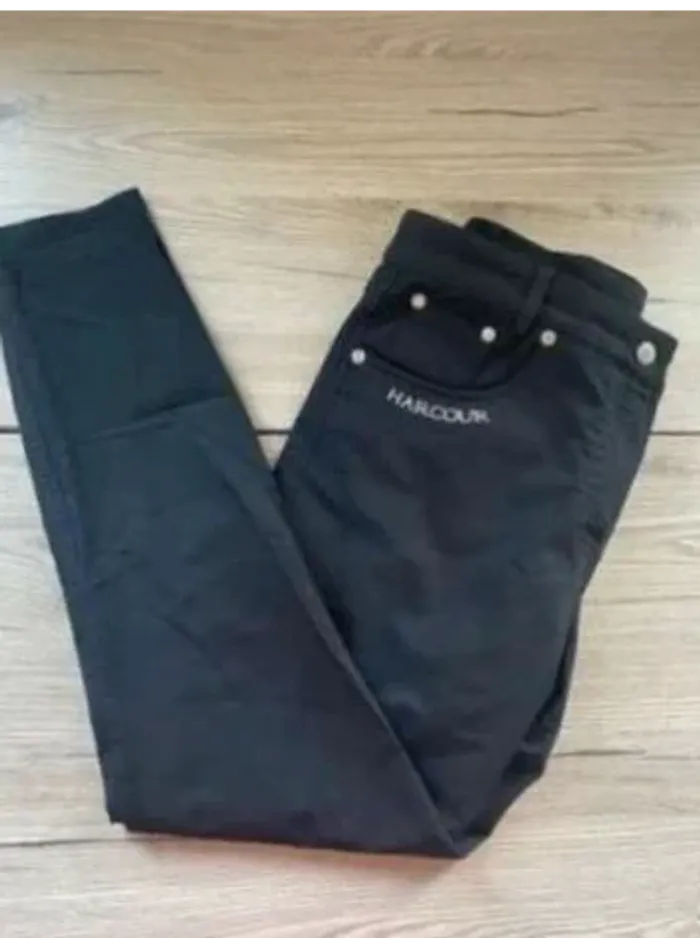 Pantalon Harcour Noir – Taille 38 – Très Bon État
