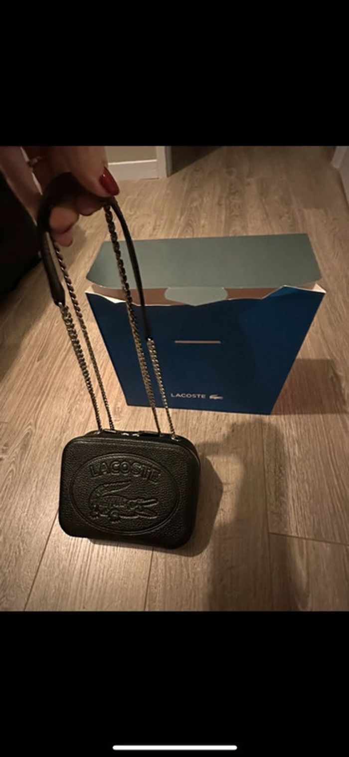 Petit sac porté épaule ou bandoulière Lacoste - photo numéro 7
