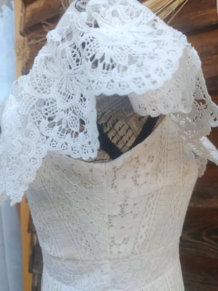 Superbe robe blanche longue Blanche neuve - photo numéro 4