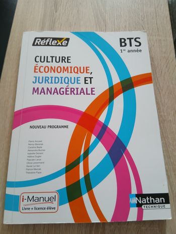 Manuel BTS 1ère année