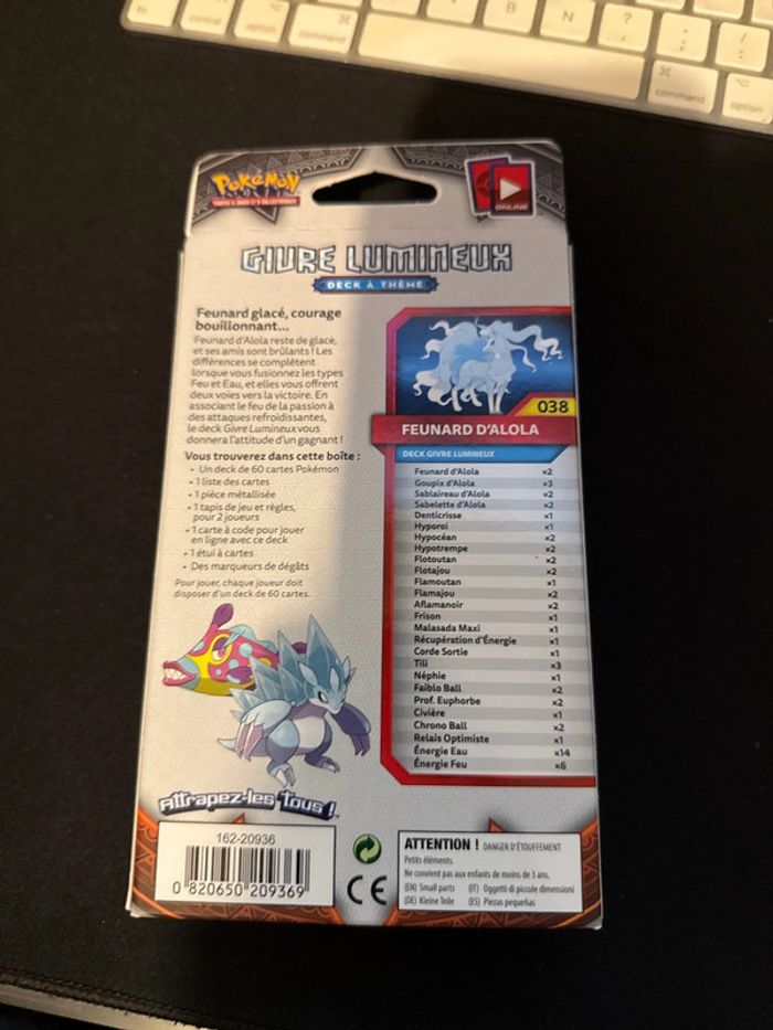 Deck neuf Pokémon soleil et lune - photo numéro 3