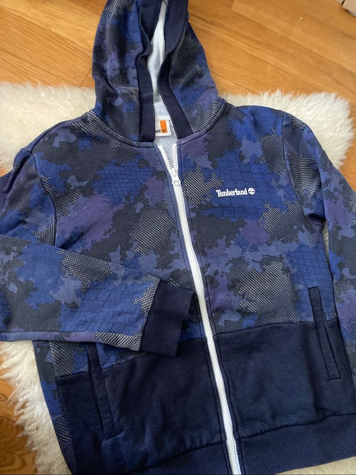 Sweat-shirt à capuche, zippé, Timberland - photo numéro 2