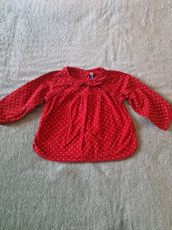 Magnifique blouse 12 mois