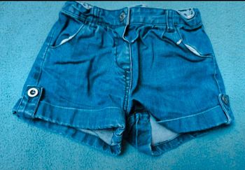 Short en jeans fille bout'chou 18 mois