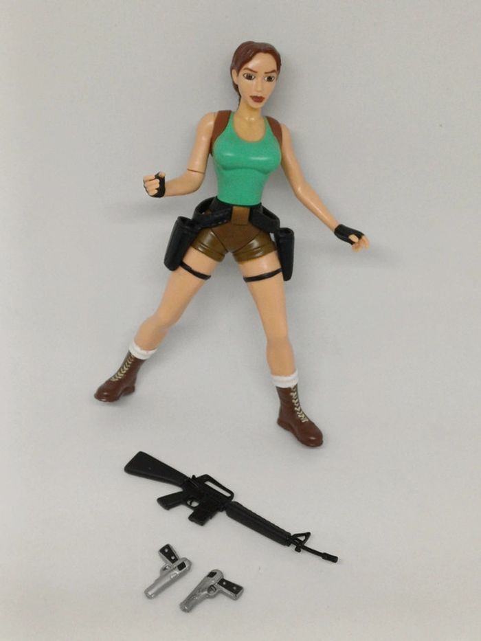Rare Lara Croft Tomb Raider_Encounters Savage Bengal Tiger Figurine Playmates - photo numéro 18
