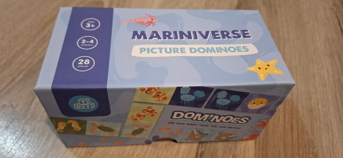 Jeu de domino thème animaux marins - photo numéro 3