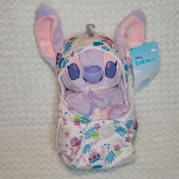 Peluche angel rose doudou disneystore disney babies baby