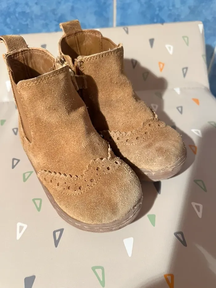 bottines cuir - photo numéro 2