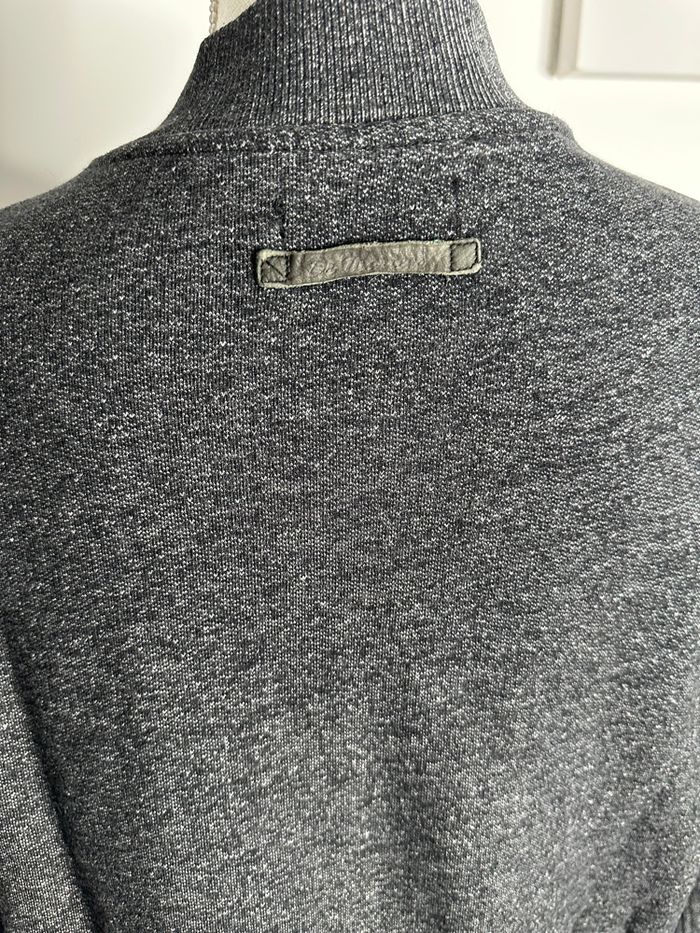 Sweatshirt cardigan zip gris foncé Dr. Martens TXXL - photo numéro 7