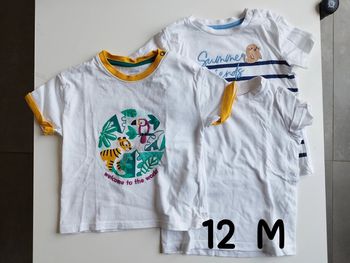 Lot tee-shirt bébé garçon