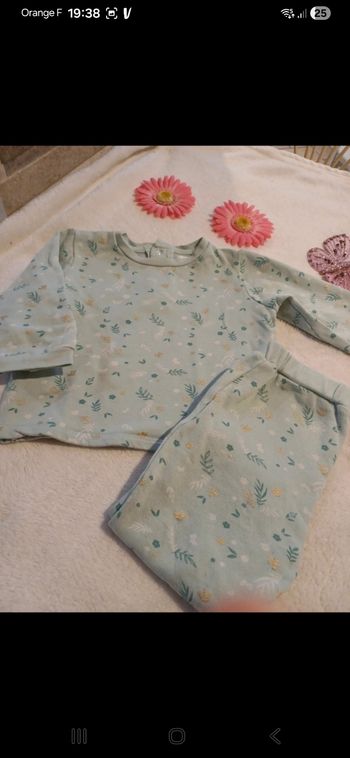 Ensemble fille taille 24 mois