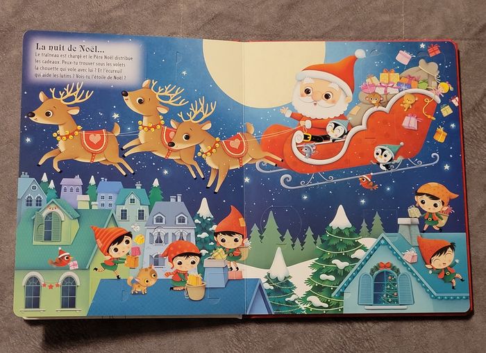 Mon grand livre à volets Noël - Avec plein de volets à soulever Federica Iossa (Illustrations) - photo numéro 4