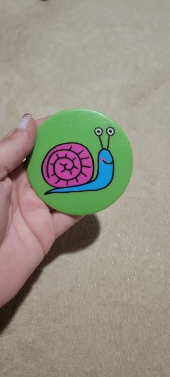 Broche enfant escargot