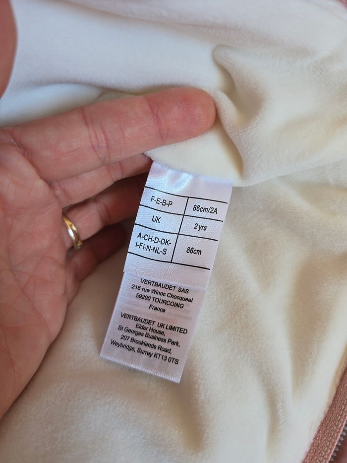 Vêtement Bébé Fille - Combi-pilote - Vertbaudet - 24 mois 86 cm - photo numéro 8