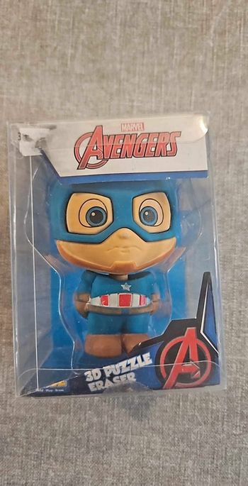 Figurine captain américa puzzle 3d erazer
