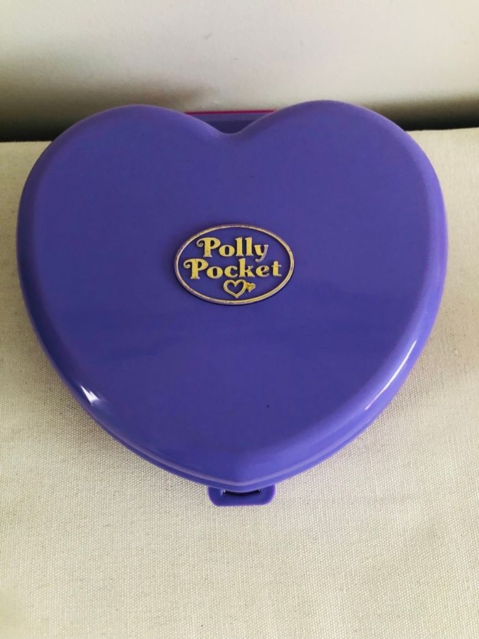 Polly pocket mariage rétro vintage boîte violet - photo numéro 10