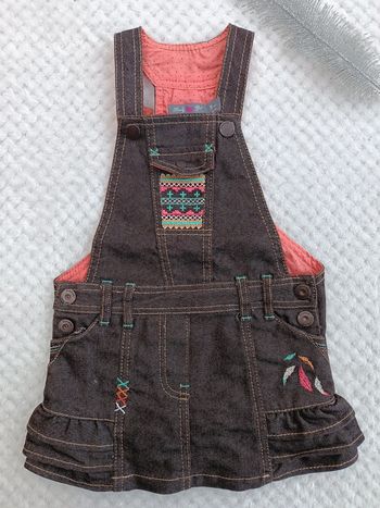 🔸Robe Salopette Noire Orchestra 3 ans🔸