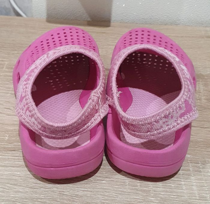 Sabot rose avec sangle arrière pointure 24 - photo numéro 5