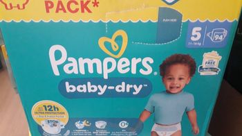 Lot 2 cartons Couches baby dry taille 5