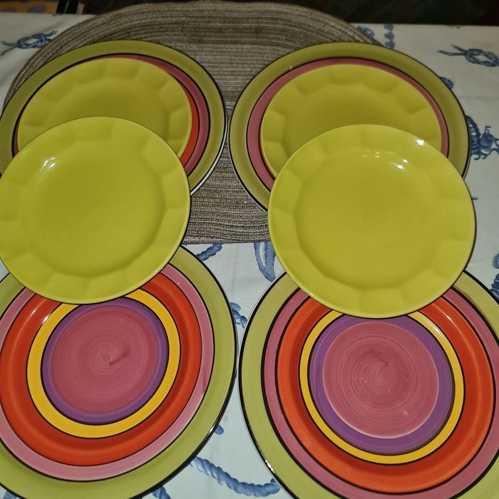 Alinéa 4 assiettes 27cm +4 assiettes dessert 20cm - photo numéro 3