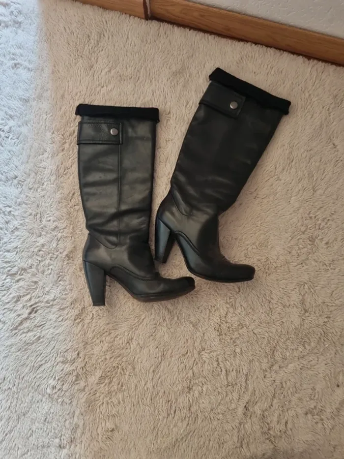 Bottes noir Minelli - photo numéro 2