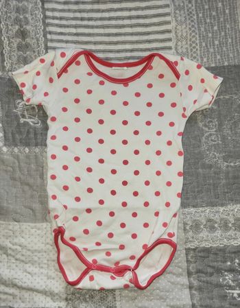 Body manches courtes 12 mois