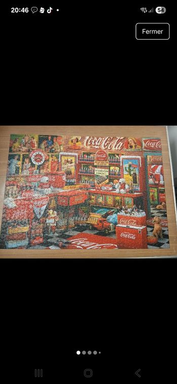 Lot de 7 puzzles 1000 pièces