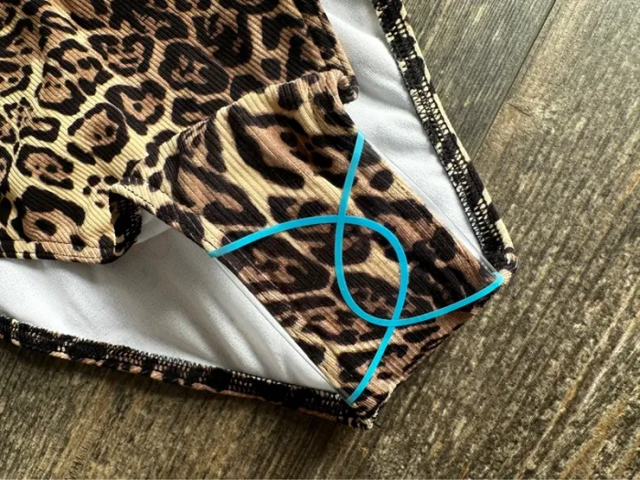 Maillot de bain 1 pièce – Imprimé léopard – ASOS – Neuf avec étiquette - photo numéro 3