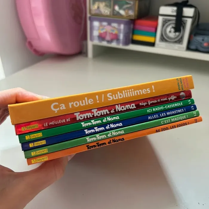 Lot 6 livres tom-tom et nana - photo numéro 5
