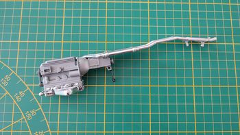 Moteur ligne d'échappement pièce miniature Bburago Burago Jaguar type E 1961 1/18 1/18e 1/18ème #B88