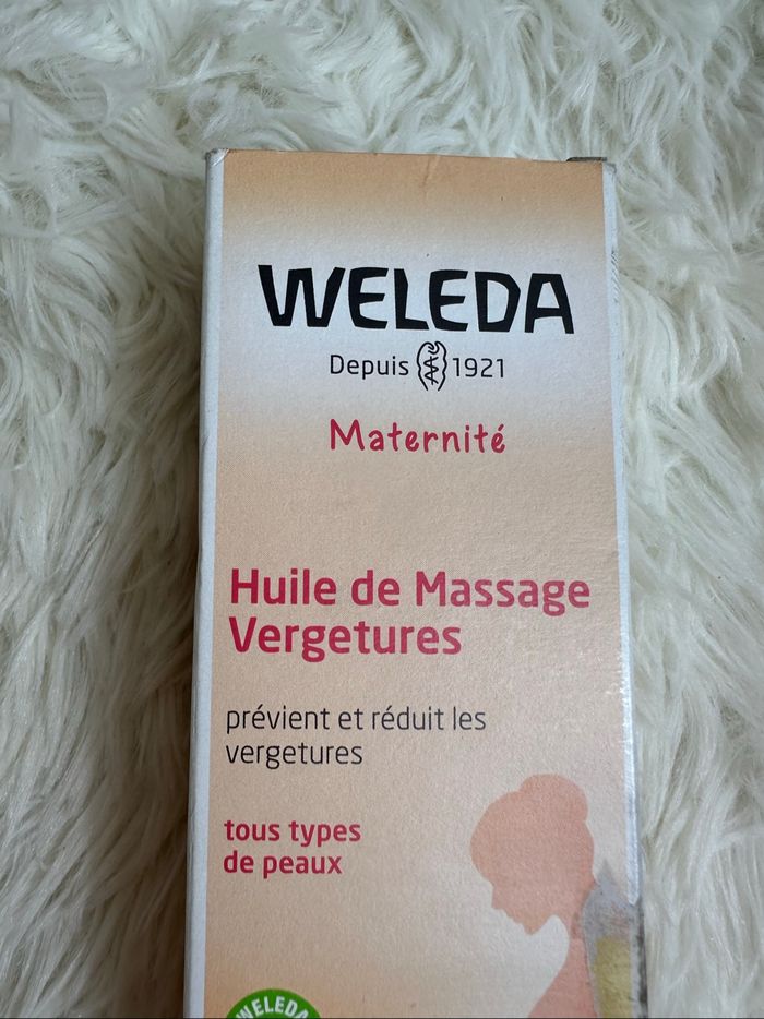Huile de massage vergeture Weleda - photo numéro 2