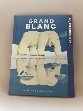 Livre enfant - grand blanc pour 