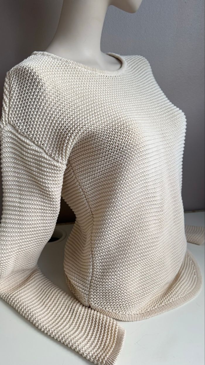 Joli pull boden écru taille XS excellent état - photo numéro 2