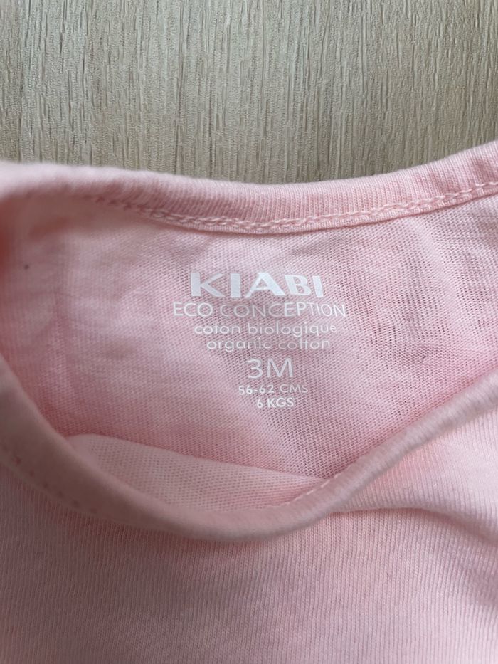 Tee shirts Kiabi rose 3 mois - photo numéro 5