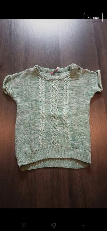 Tee-shirt pull fille 8ans