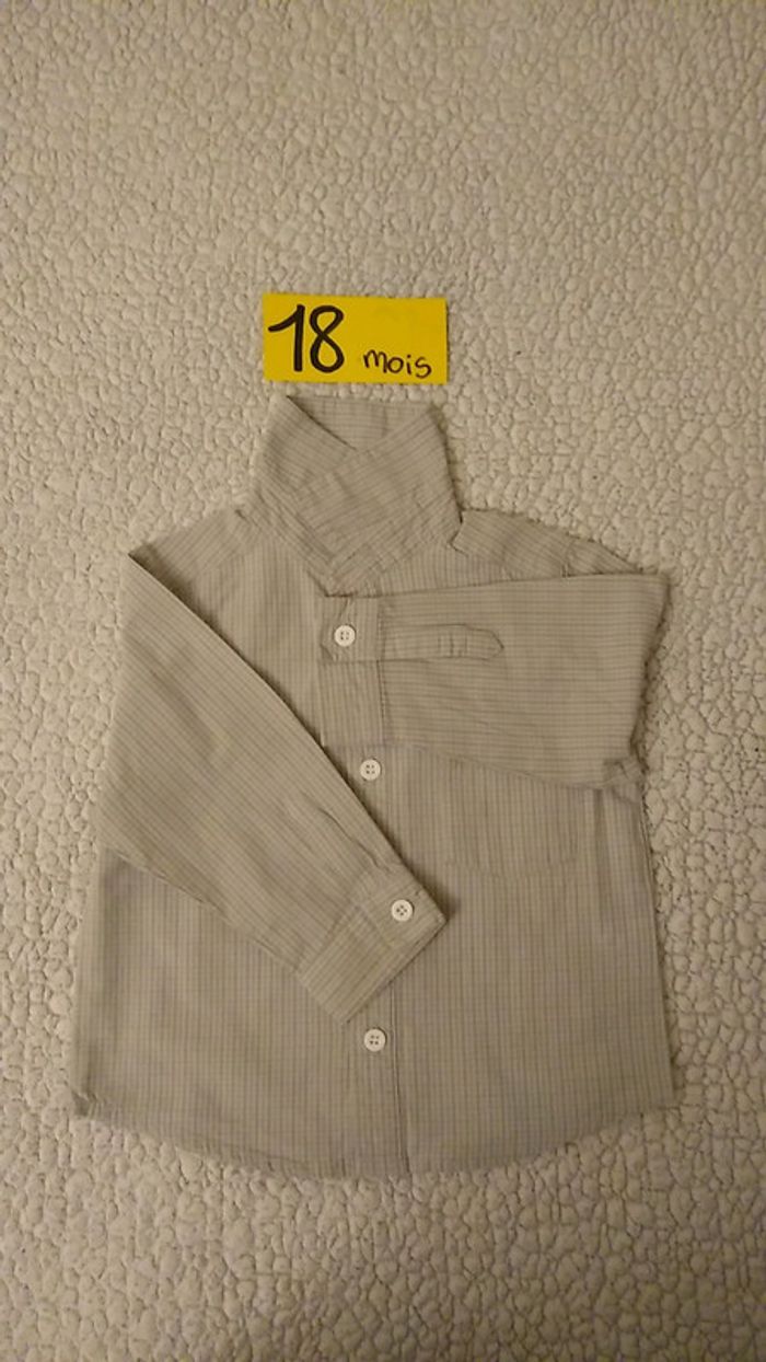 Chemise manches longues 18M