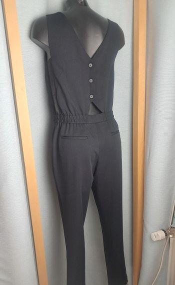 Comptoir des cotonniers combinaison pantalon noir classe et habillée T.36