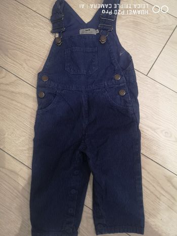 Salopette garçon cyrillus 9 mois