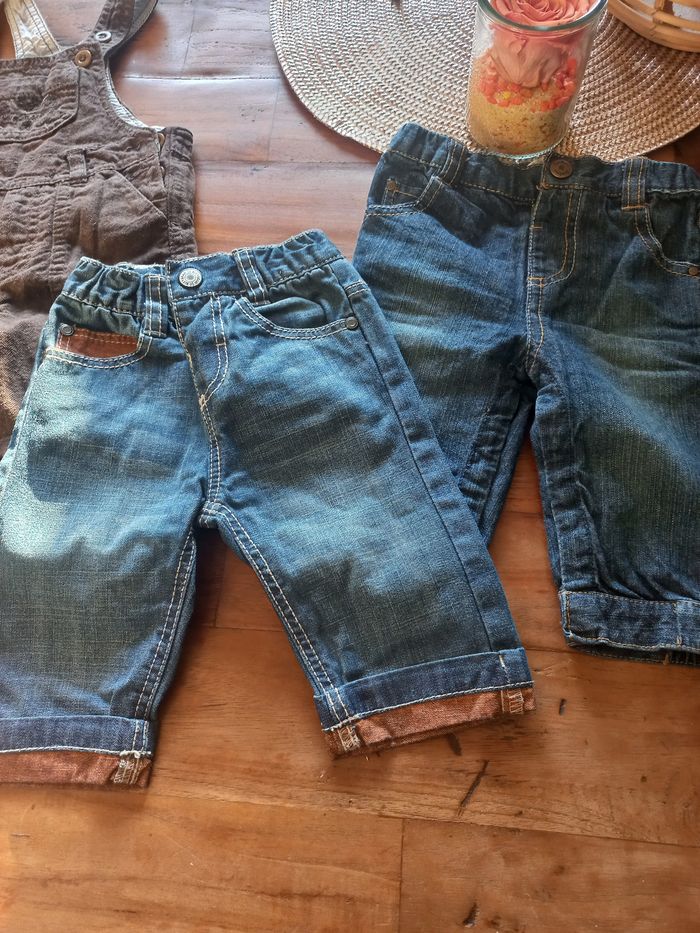 Lot pantalons bébé 3 mois - photo numéro 6