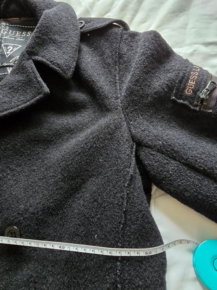 🌟 caban noir Guess femme - Taille L 🌟 - photo numéro 5