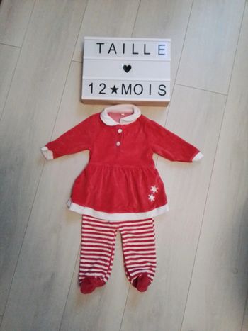 Pyjama Noël 12 mois