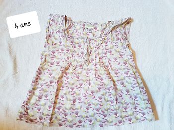 Blouse vertbaudet 4 ans