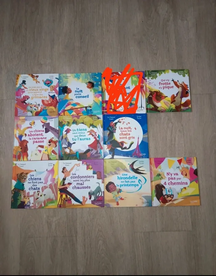 Lot 10 livres MC do il était un dicton