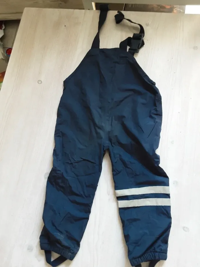 Pantalon pluie légèrement doublé en coton T. 98 cm - photo numéro 2