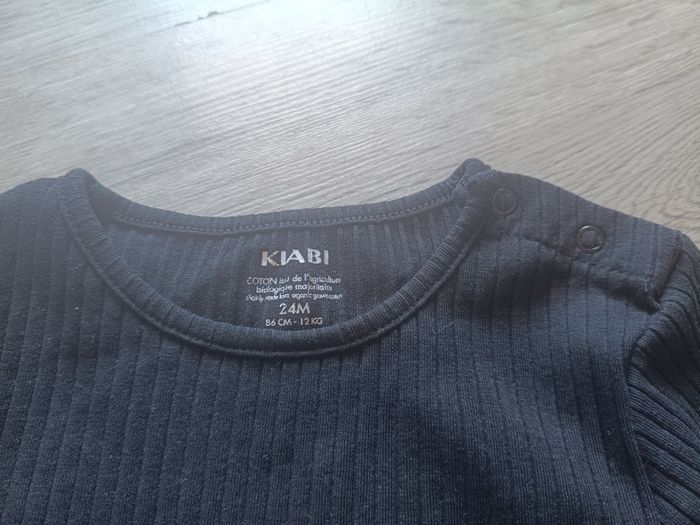 Pull noir enfant fille 24 mois - photo numéro 2