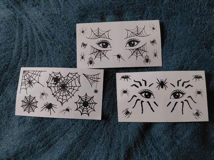 Tatouage temporaire pour Halloween - photo numéro 2