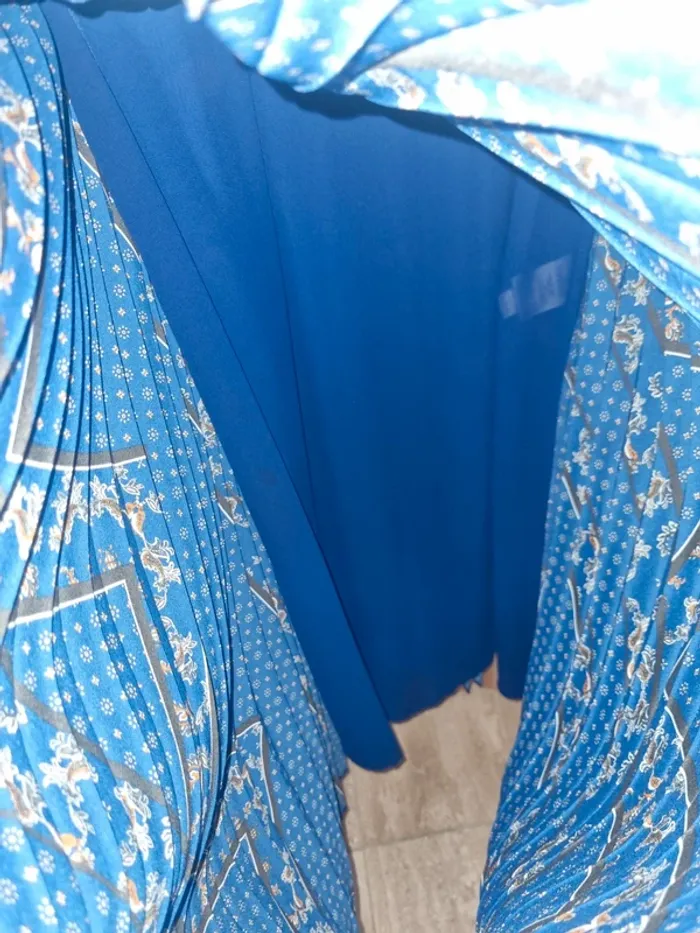 Jupe plissée à motifs caroll neuf - photo numéro 4