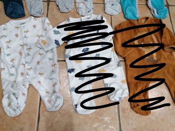 Lot pyjamas 3 mois - photo numéro 4