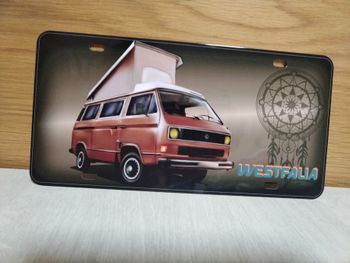 Plaque décorative VW combi T3