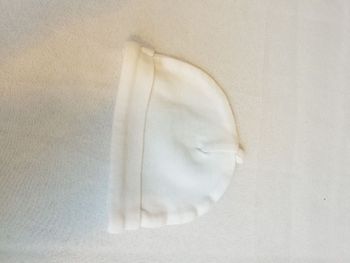 Bonnet naissance blanc